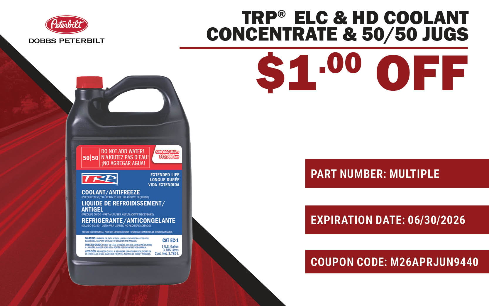 TRP elc hd Coolant Concentrate